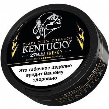Жевательный табак KENTUCKY 5 MINI "Orange Mint Energy"