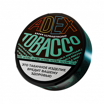 Купить Жевательный табак ADEX ULTRASTRONG "Mint Gum" 12гр Жевательный табак ADEX ULTRASTRONG "Mint Gum" 12гр