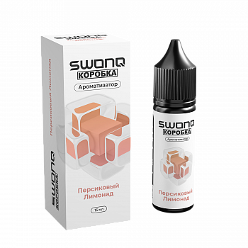 Ароматизатор SWONQ Classic Х Коробка CLUSTER "Персиковый лимонад" 15мл (на 30мл)