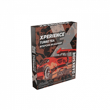 Табак Darkside Xperience, 30гр "TURBO TEA (Персик, Кашмир)"