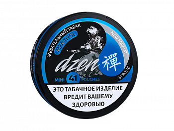 Купить Жевательный табак Dzen Mini Strong "Menthol" Жевательный табак Dzen Mini Strong "Menthol"